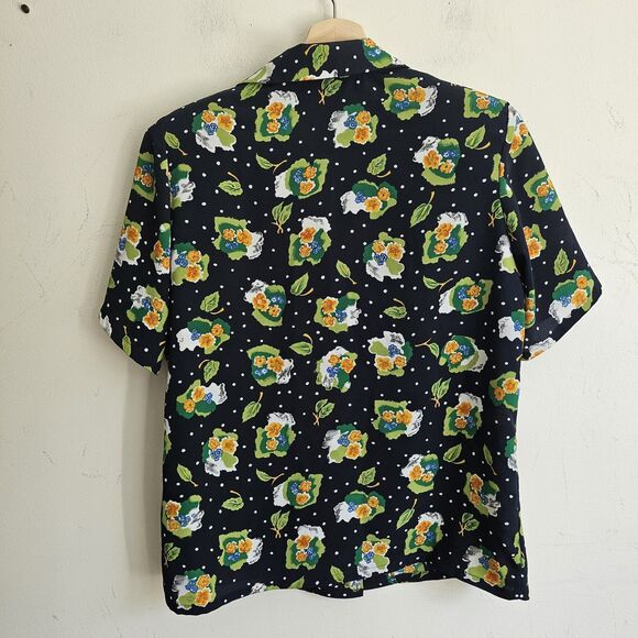 Vintage Women’s M Fundamental Things Petites Button-Down Shirt Made in Canada - Picture 6 of 9